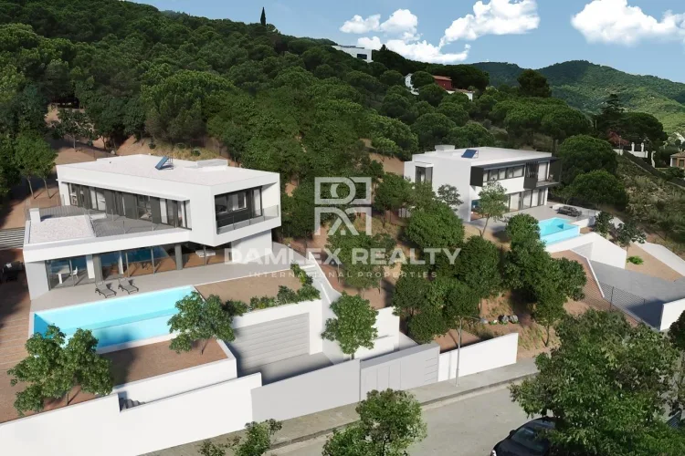 New construction houses of high quality