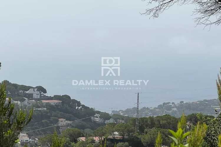 Plot for the construction of a villa with sea views in the Serra Brava urbanization