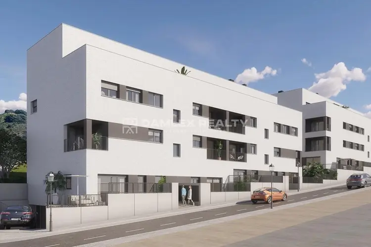 New residential complex under construction 35 km from Barcelona