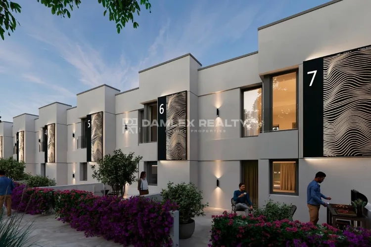 Nouveaux maisons en rangée en construction à S’Agaro