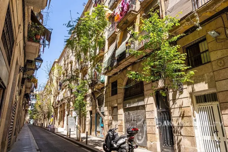 Wohnung mit Mieter im Altstadtviertel von Barcelona.