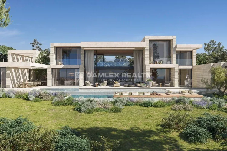 Neubau, Luxusvilla in einem Vorort von Barcelona – Sant Andreu de Llavaneres, SuperMaresme
