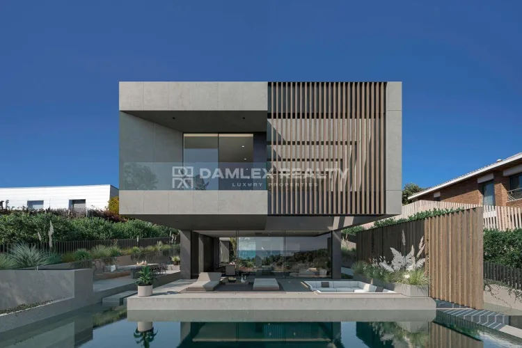 Nouvelle construction, villa de luxe dans la banlieue de Barcelone - Teià