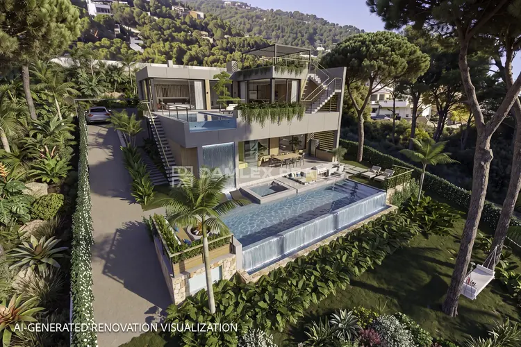 Contemporary Luxury Villa with Sea Views in Torre Valentina, Costa Brava