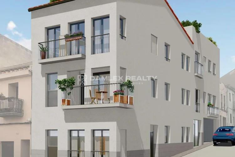 Дві нові окремі квартири на продаж у центрі Sant Feliu de Guíxols у пішій доступності до моря
