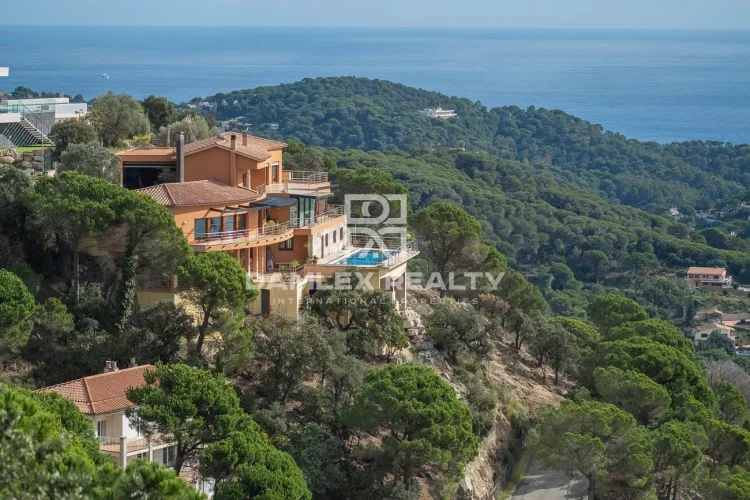Beautiful views of the sea in Lloret de Mar