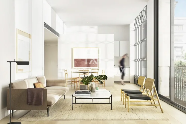 New apartments in a renovated building just 3 minutes from Paseo de Gracia