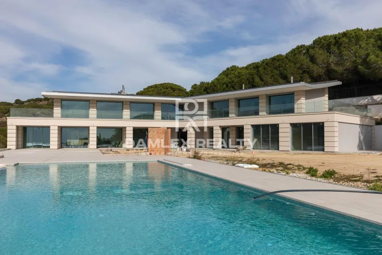 Villa de luxe en construction