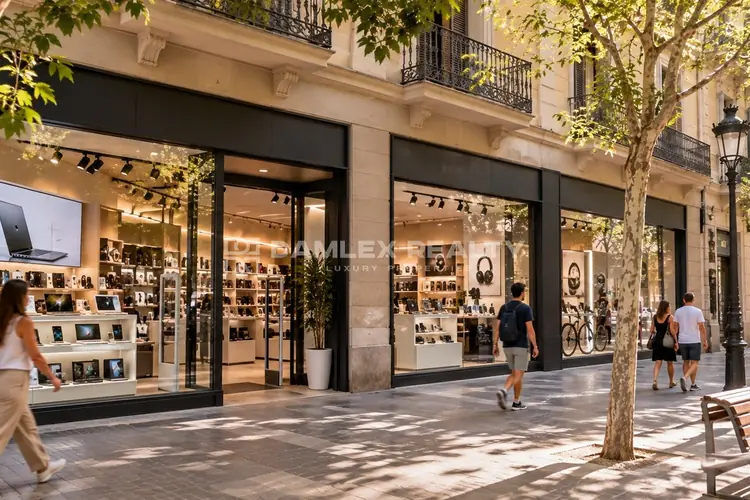 Leased Commercial Premises in Sants, Barcelona with 5.6% Net Yield